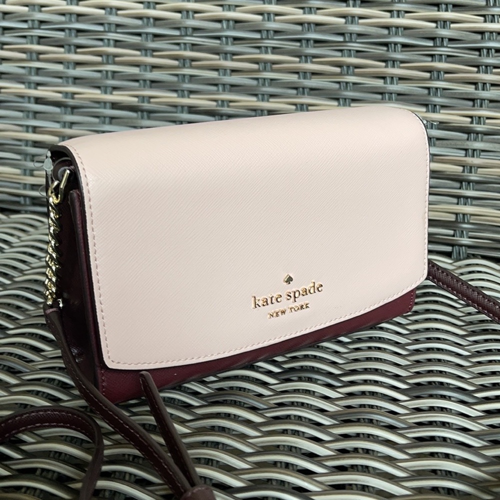 Kate Spade staci small flap crossbody colorblock - Picture 10 of 16